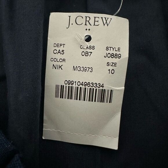 J. Crew Women's Printed scalloped sidewalk skirt size 10 NEW - Picture 8 of 10